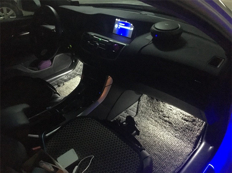 тюнинг фар 适用14-20三代飞度脚窝灯车内脚底氛围灯gk5脚底灯无损安装行车亮