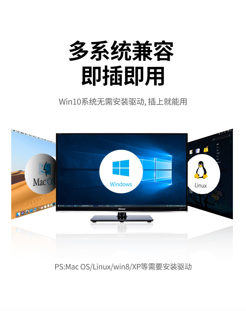 Адаптер USB ugreen绿联usb无线网卡电脑wifi接收器笔记本外置5g网络迷你免驱 Green/linking