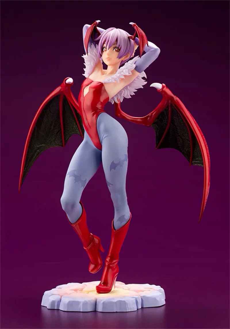 GK-фигура Демон Воин Morika / Lilith / Felicia, окрашенная фигурка ~22 см, коллекционная