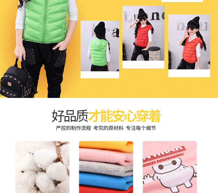 Gilet enfant en nylon - Ref 2068198 Image 8