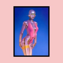 Future functional technology metal sexy machinery Ji Kangyama-based artist trend living room decoration painting poster