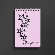 Korean sweet Astro stars y2k ledger picture book collage Korean blackpink painting book this diary