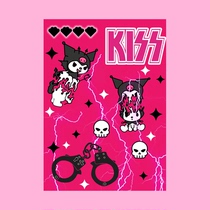 Earth Cool Spice Girl Millennium 90s Steam Wave Dark Gothic Girl Soft Girl y2k Pink Kuromi Poster Photo Painting