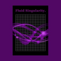 Purple Harajuku Electronic Abstract Neon Steam Poop Punk Poster Decoration Painting Wall Sticker Pictorial Music Room