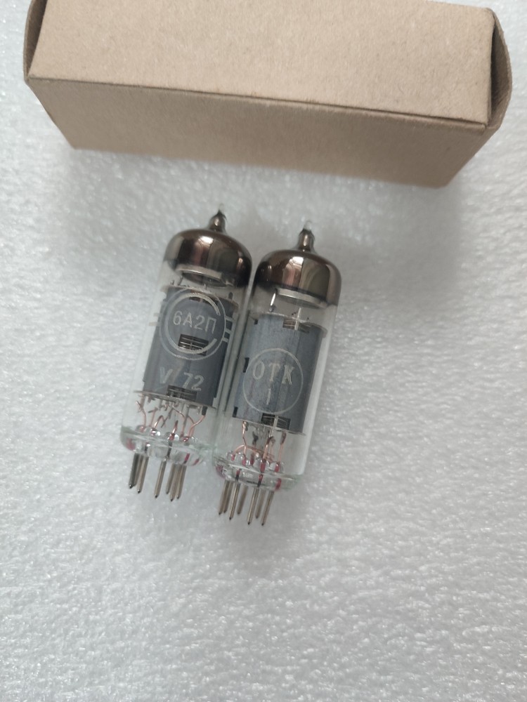 500 new Soviet 6A2N 6K4N electron tube 6A2 6K4 bile amplifier ear release