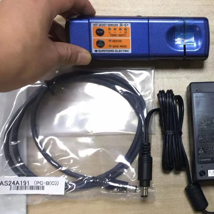 Sumitomo Jr6 Ribbon Cable Fiber Optic Fusion Splicer Heat Stripper Jr5 Original Blade Power Cord Adapter Jr-6+ Sumitomo Jr6 Ribbon Cable Fiber Optic Fusion Splicer Heat Stripper Jr5 Original Blade Power Cord Adapter Jr-6+