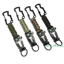 Field Request Birth Umbrella Rope Key Hook Special Soldier Tactical Anti-Body Key Button Survival Equipment Umbrella Rope Editor