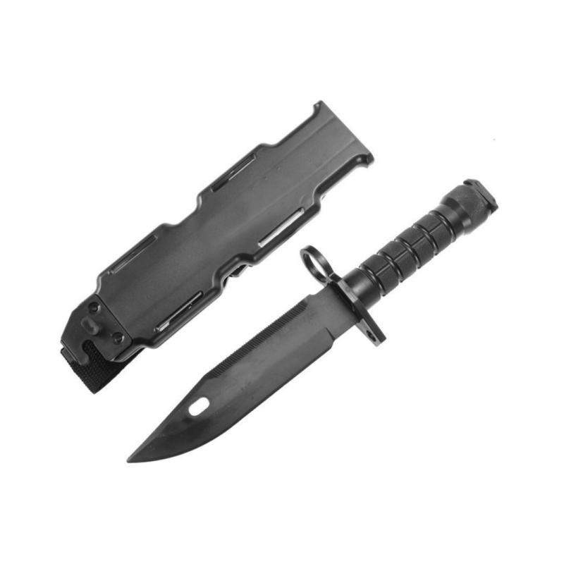 M9 Plastic Toy Rubber Soft Knife Game Perimeter Weapons Video Props Dagger Martial Arts Training Supplies Simulation Short Knife