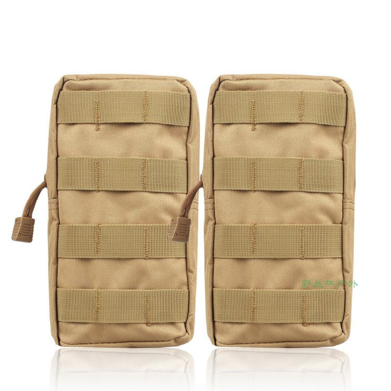 Molle Fanny pack Outdoor zipper bag Medical bag Tactical vest Accessory bag Sundries bag EDC sub-bag Mobile phone hanging bag