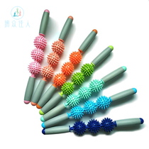 Wolf Tooth Massage Stick roller slim leg Arm God Instrumental Back Yoga Hedgehog Ball Roller Muscle Relaxing Fascia Fascia