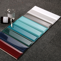 Nordic homestay kitchen bathroom wall brick hotel chain store bright tile Net red long brick Art bread brick