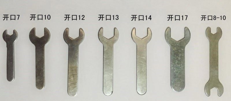 Special to wrench disposable opening wrench wrench Outer hexagon wrench Thin wrench Small wrench 7-19 Easy