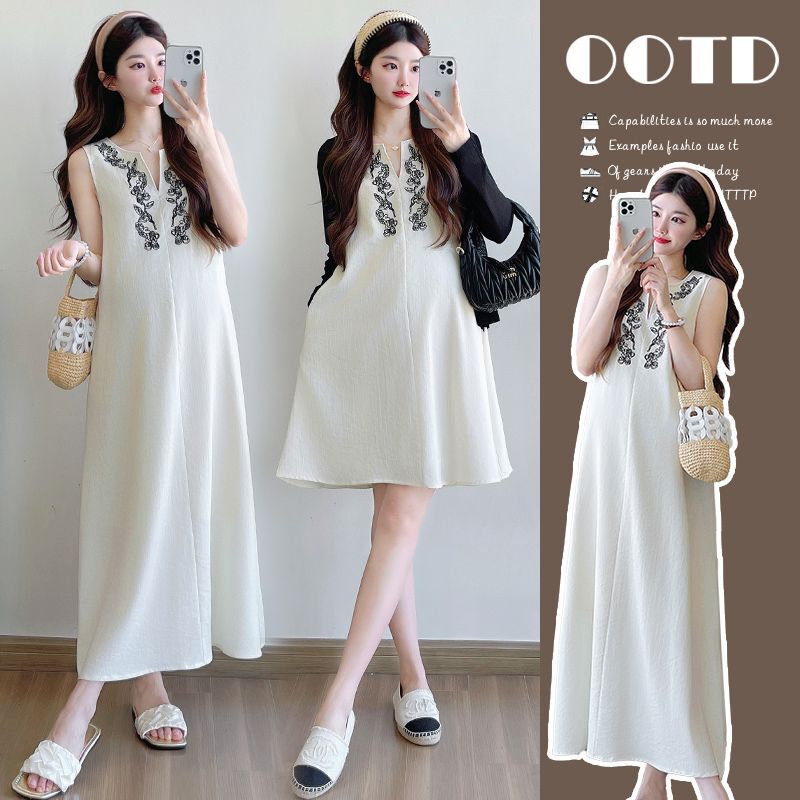 [Ms Mother and Baby] 2025 New Maternity Dress Suit, Fashionable and Stylish Spring & Fall Two-Piece Set
