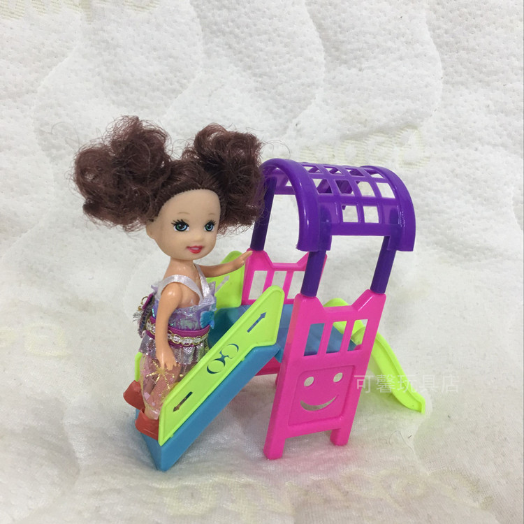 Trung Quốc mặc đồ cho bé búp bê [búp bê nhỏ Kaili nhầm lẫn slide] phụ kiện nội thất bé gái chơi đồ chơi bộ trang điểm cho bé