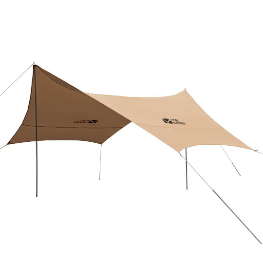 Mu Gaodi outdoor canopy portable rain shed camping waterproof pergola Oxford cloth rain shed sun protection tent awning