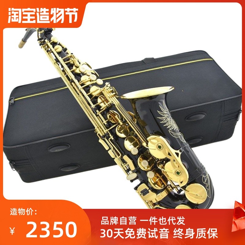 Alto Saxophone Descend E-tone Acoustic Saxophone Wind Pipe Musical Instrument Children Girls Beginners