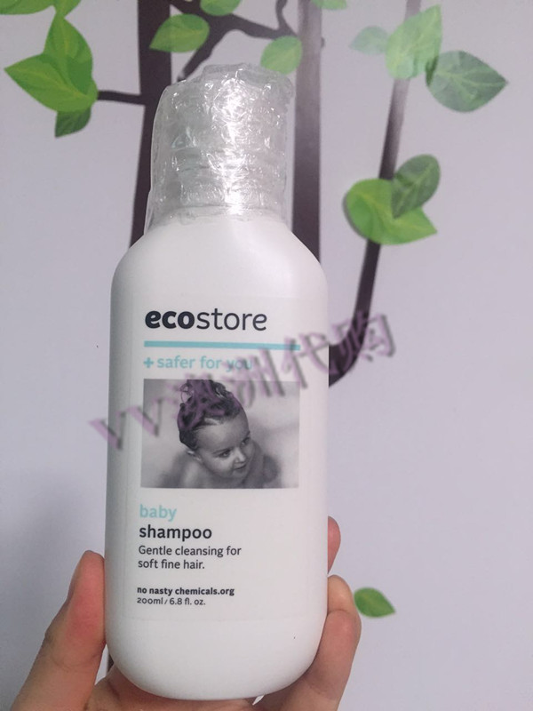 Spot home baby Supplies Ecostore baby baby shampoo 200ml 2023 12