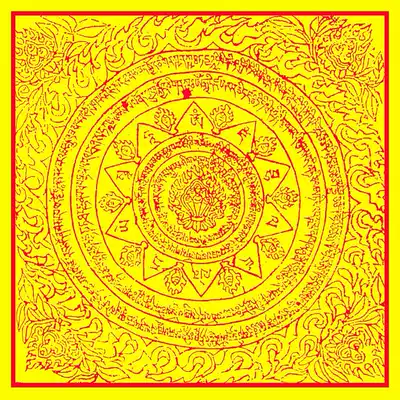 Buddhist curse wheel series curse wheel of the capital rich foot curse wheel photo double-sided guard Buddhism made with curse wheel