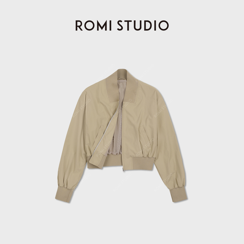 Romi Studio American Retro Ua50+ Sun Protection Short Baseball Jacket Rwdsw62582