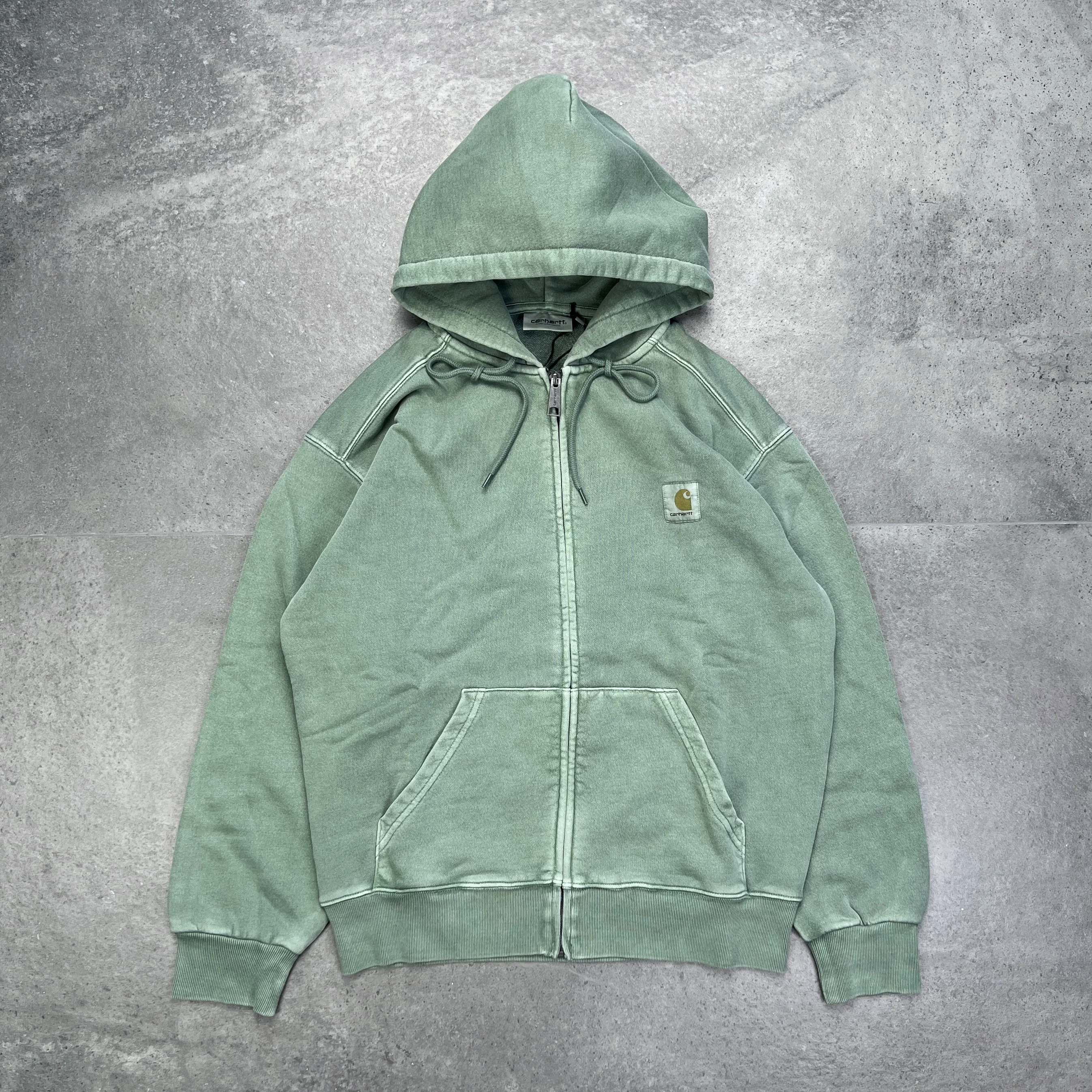 Спот куртка с капюшоном Carhartt WIP Vista, тяжелая молния, супер плотный хлопковый пиджак