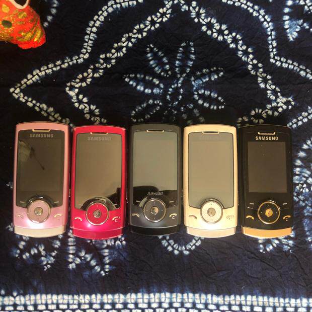 Samsung Samsung SGH-U608 U600 Slip Lid Female Music Backup Mobile Nostalgia