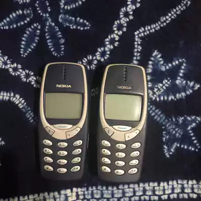 Used NOKIA3310 classic original national line straight board durable nostalgic old phone use normal without camera