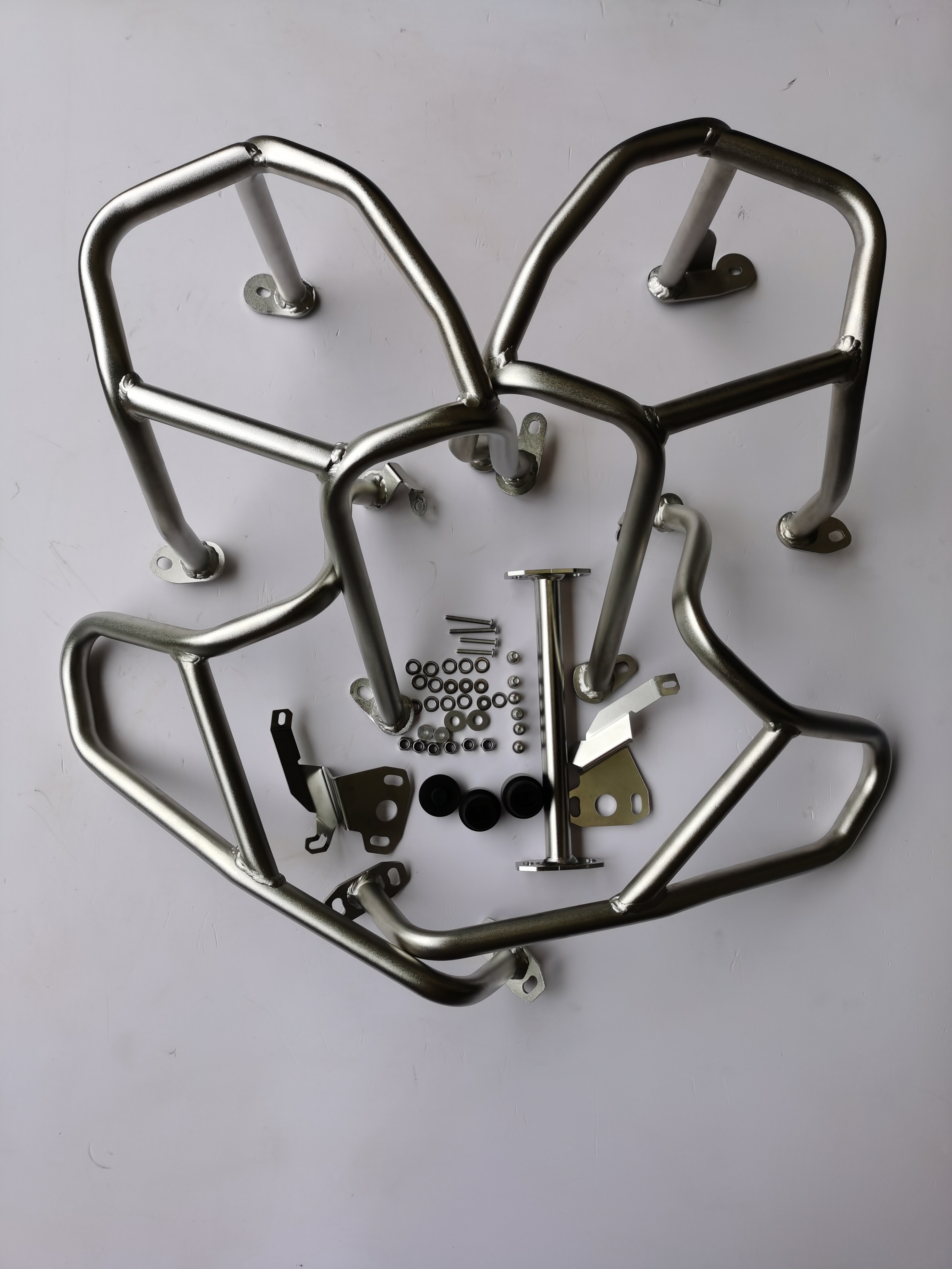 BMW BMW R1250GS ADV water bird modified stainless steel bumper anti-fall fuel tank reinforced guard bar