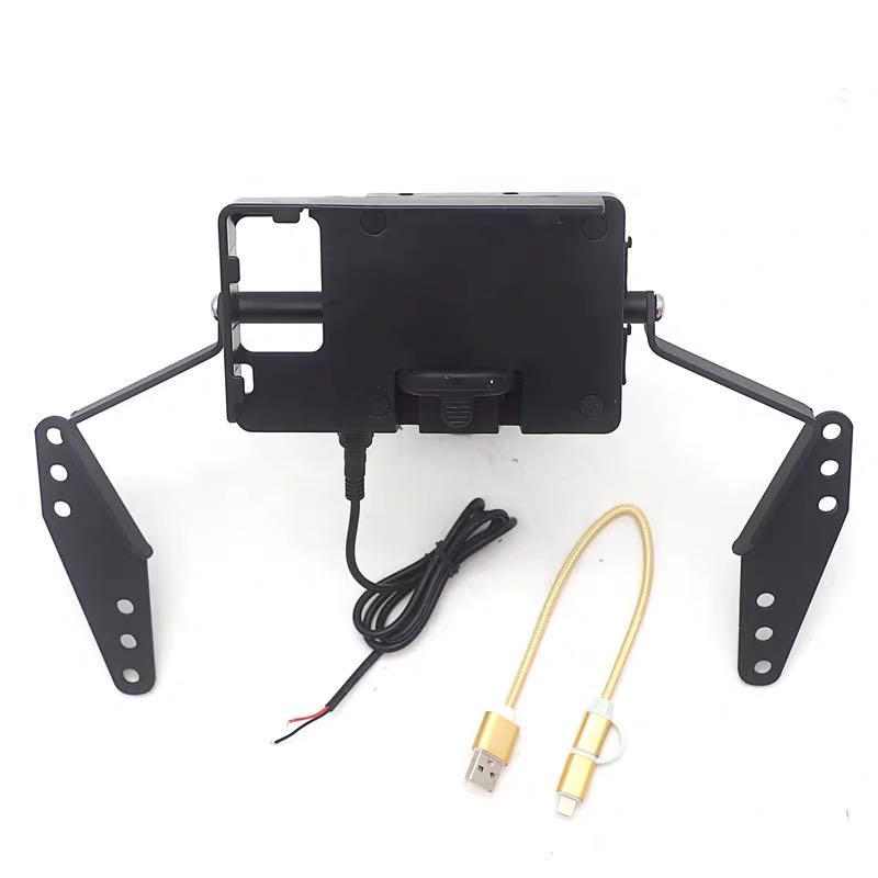 Suitable for Suzuki dl650 retrofit mobile phone navigation extension bracket mobile phone rack accessories navigation bracket