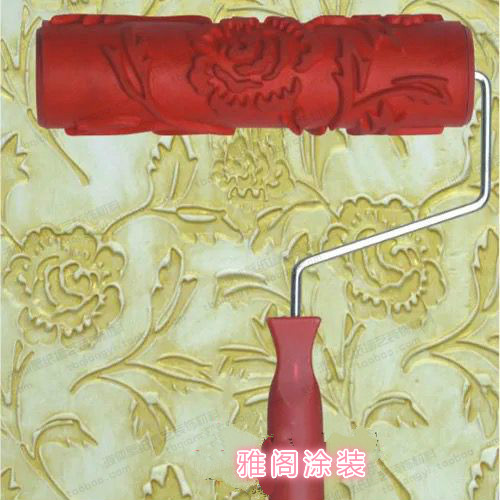 7 inch wallpaper paint printing roller brush paint printing tool pattern brush wall roller diatom mud paint EG110