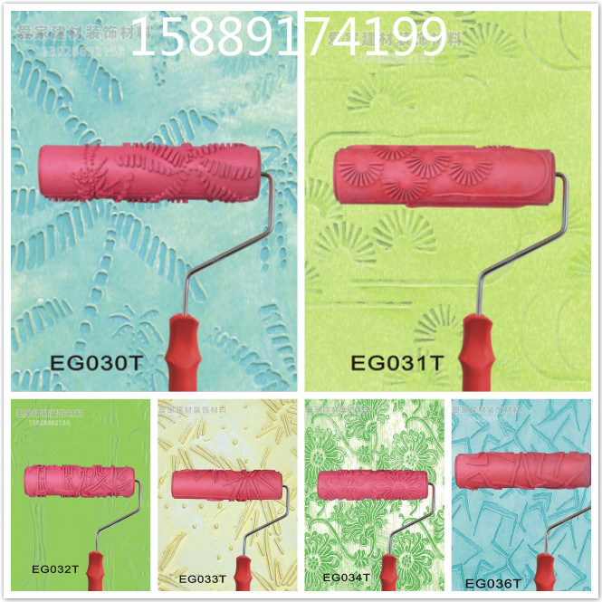 Liquid wallpaper embossing roller wallpaper paint liquid art paint texture paint diatom mud brush wall art paint tool