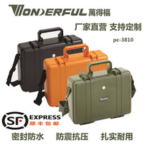 Vandeford PC-3810 safety box protection camera lens compression waterproof anti-vibration trolley case moisture-proof with sponge