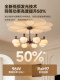 Huayi Lighting Chinese-Style Living Room Chandelier Hall Main Light 2026 New Persimmon Lamp American Retro Master Bedroom Lighting Fixtures