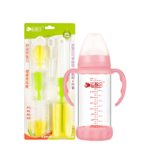 Glass bottle newborn baby baby drink bottle