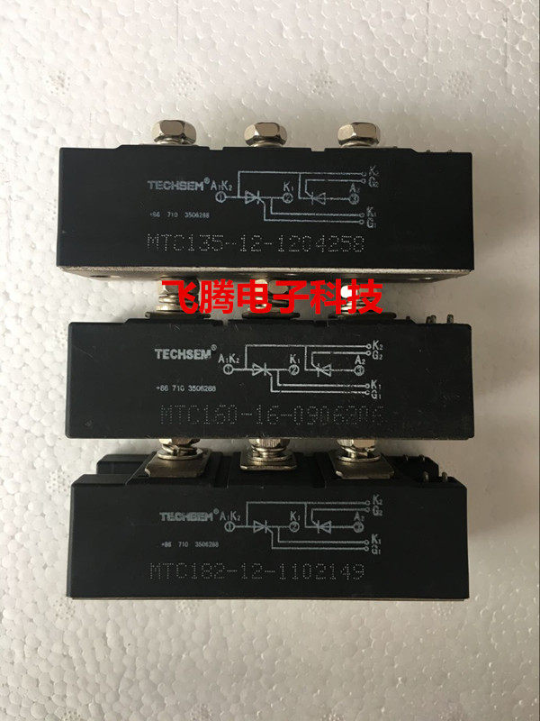 TECHSEM bench-dismantling machine Soft start of semiconductor control rectifier module MTC135 MTC160 MTC182-12 MTC182-12 14 16