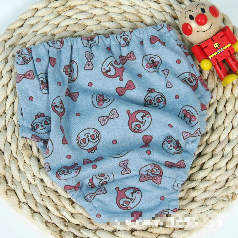 Cartoon Children's Baby BreaksSuperman Girlbaby Baby Pure Cotton Triangle Pants Pants Clip