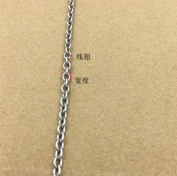 Thép không gỉ hàn chuỗi thép không gỉ chim chuỗi vòng chân phụ kiện thú cưng nhỏ vòng cổ dấu hiệu / chuỗi thẻ nhận dạng - Vòng chân vòng chân nhảy múa