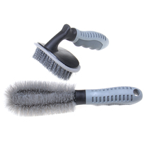 Anlushi car wheel brush brush cleaning supplies tools tire brush inside and outside cleaning 2 pieces of combination