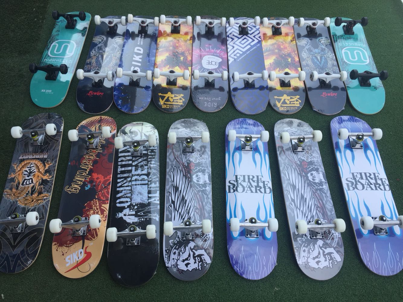 Four Wheels Skateboard Children Teenage Beginner Brushed Street Professional Adult Boy Girls Double Teething Road Scooter