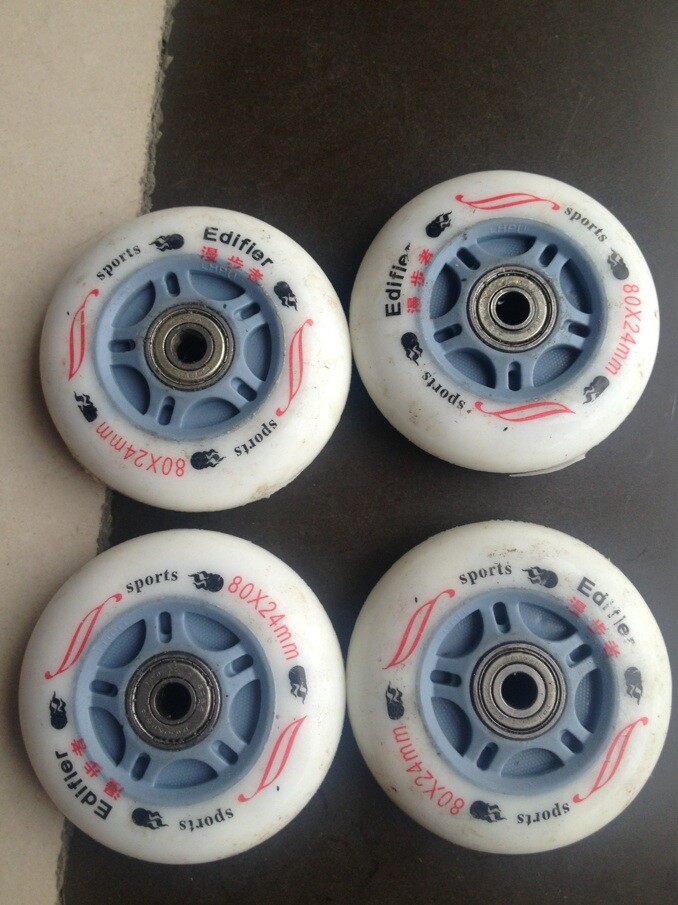 Comics High Bounce Flash Wheel Vitality Board Two Wheels Scooter Wheels Cruise board Highway skate Skate Wheel Accessories