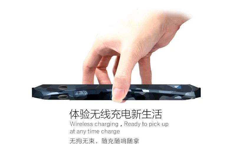 LOVE MEI Powerful Camo Series Small Waist Water Resistant Shockproof Dust/Dirt/Snow Proof Aluminum Metal Outdoor Gorilla Glass Heavy Duty Case Cover for Apple iPhone 7 Plus & iPhone 7