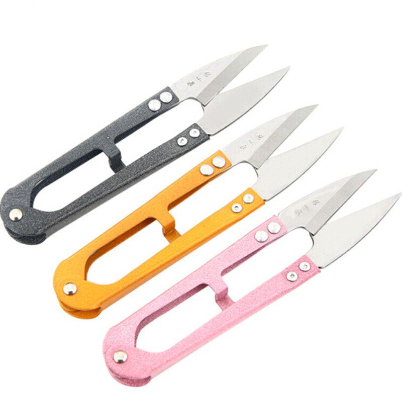 Hangzhou Zhang Koizumi home small scissors spring yarn cut cross stitch TB-448S wire head cut sewing machine V shape-Taobao