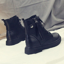 Short boots women 2021 autumn and winter New Martin boots women Net red thin boots side zipper casual women boots tide boots women shoes