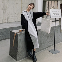 Pregnant womens spring dress dress sentiment 2023 new spring fashion style medium - long skirt