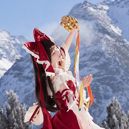 {Spot} [sensenxian] Оригинальный восточный второй Bo Ling Dream Cos Lotus Dream Cosplay