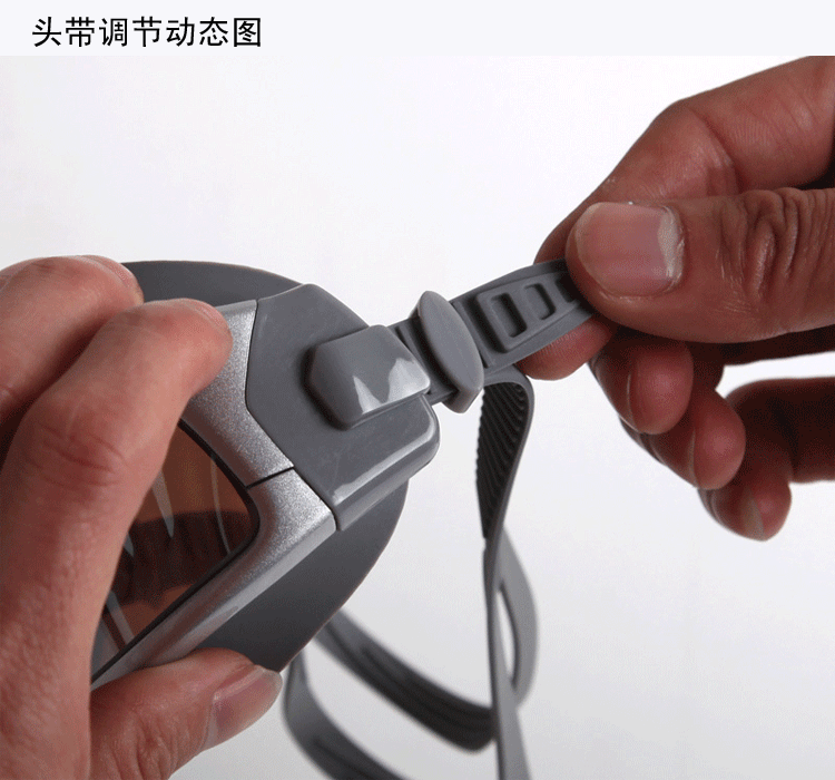 Kính cá voi hộp lớn Đàn ông và phụ nữ Kính cận thị HD Chống sương mù Kính bơi - Goggles kính bơi trẻ em
