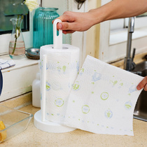 Kitchen paper towel rack bracket Vertical roll paper special paper towel rack Creative napkin rack cling film storage rack