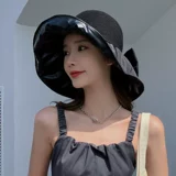 Летняя шапка, солнцезащитная шляпа с бантиком, защита от солнца, коллекция 2023