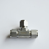 (SS-TTT-ML10)FITOK FITOK imported card sleeve pipe fitting ferrule tee 10MM connector