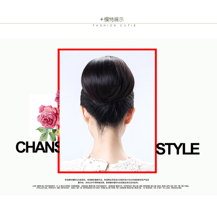 Extension cheveux - Chignon - Ref 234798 Image 37
