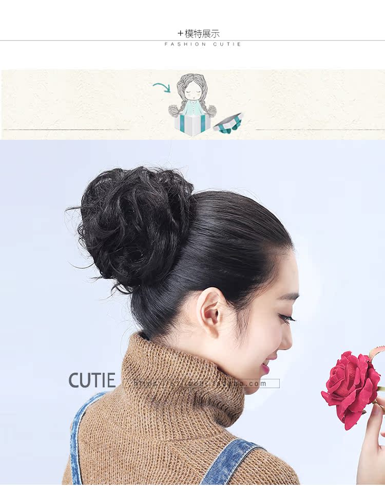 Extension cheveux - Chignon - Ref 234870 Image 37